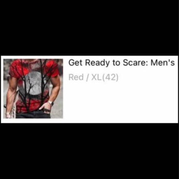 Mens XL (42) Full Moon T shirt - Picture 8 of 9